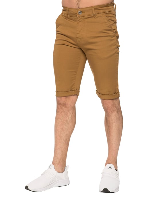 Enzo | Pantalones Cortos Chinos Ajustados para Hombre con Elástico - Image 2