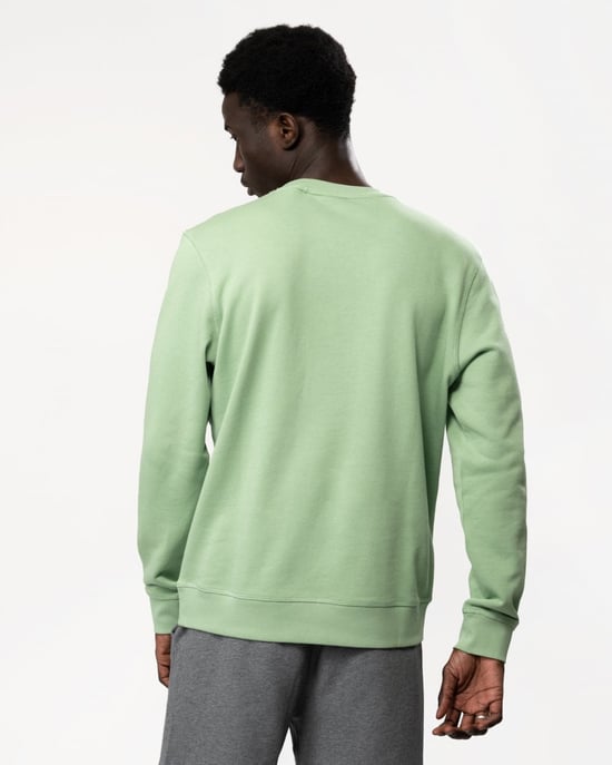 Sudadera de cuello redondo para hombre BOSS Orange Westart con parche de logo - Image 4