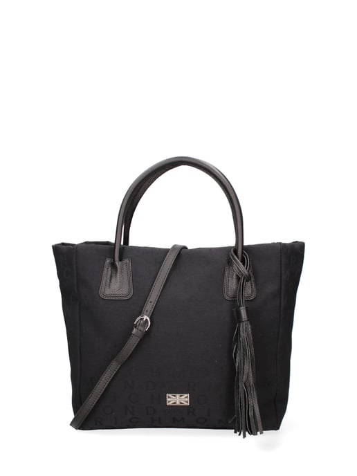 John Richmond bolso de mano Mujer BLACK AND SILVER - Image 5