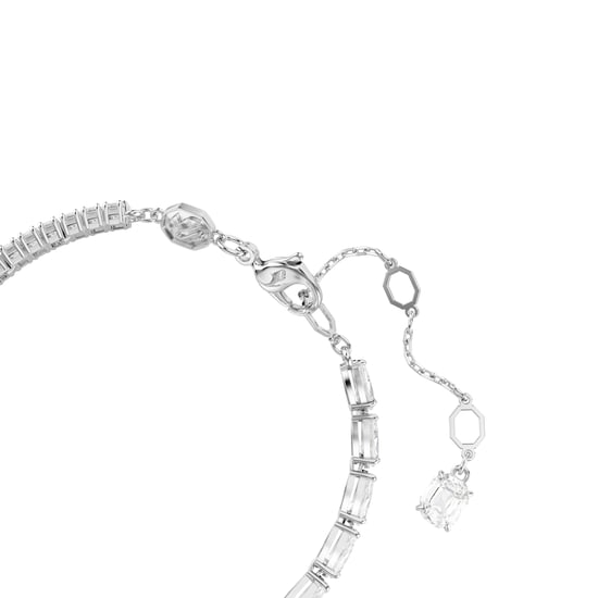 Swarovski 'Matrix' Women's Base Metal Bracelet - Silver 5693154 - Image 3