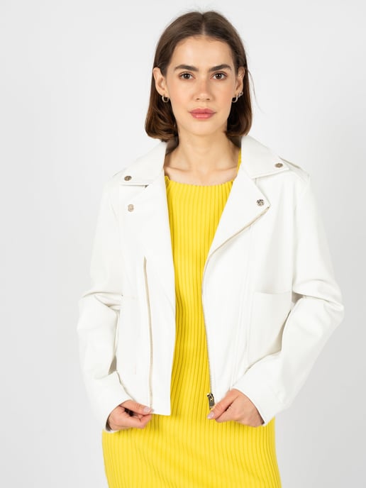 Silvian Heach Jacket Woman's White