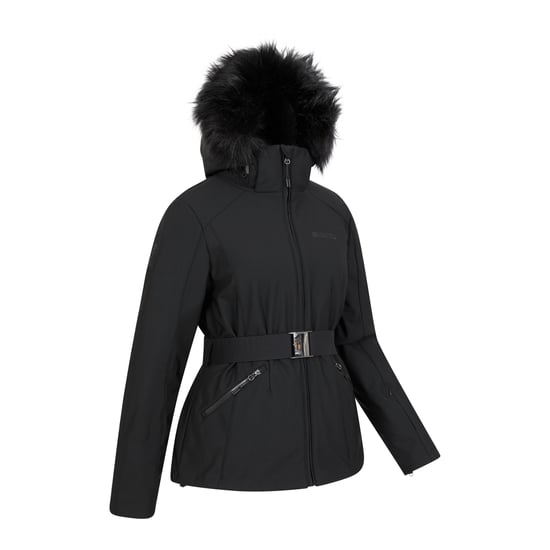 Mountain Warehouse Womens/Ladies Swiss RECCO Ski Jacket (Black) - Image 4