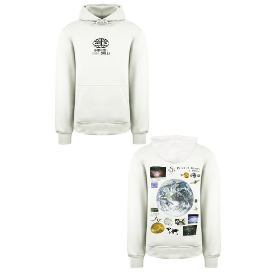 Criminal Damage Phase Earth Mens Off White T-Shirt
