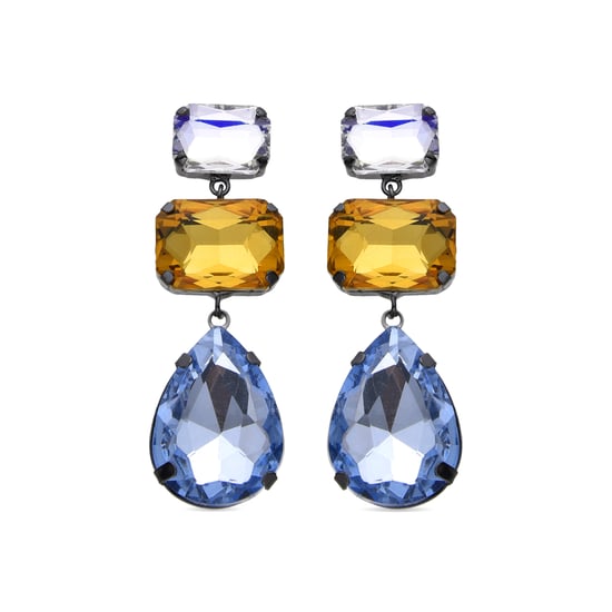 Luxenter Ifar earrings finished in 18k yellow gold