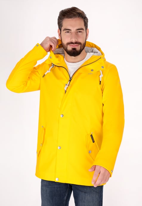 Schmuddelwedda rain jacket Men yellow - Image 3