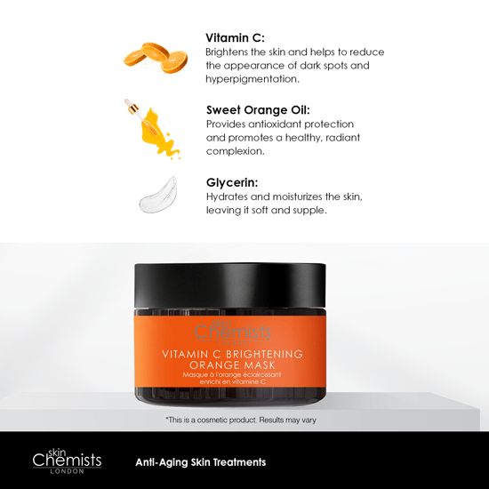 SkinChemists Vitamina C Mascarilla Aclarante de Naranja 50ml - Image 4