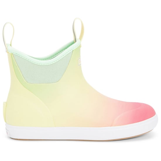 Xtratuf Ankle Deck Rubber Yellow Aurora Wellington Boots - Image 4