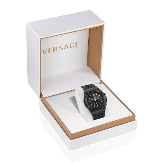 Versace Greca Extreme Chrono Men's Black Watch VE7H00323