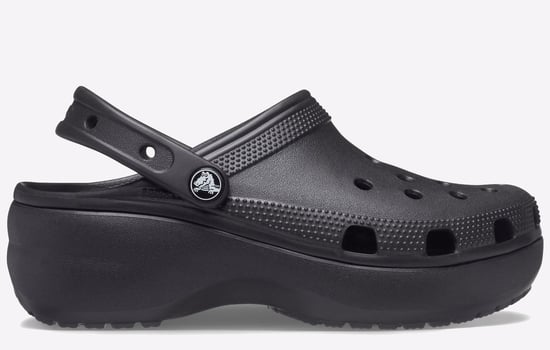 Crocs Mules de plataforma clásicos - - Negro - Image 1