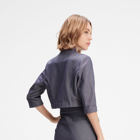 Minimalist crop jacket - Image 4