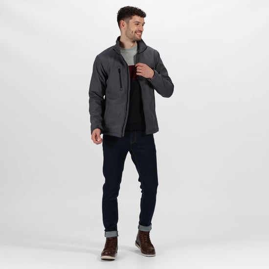 Regatta Mens Ablaze 3 Layer Softshell Jacket (Seal Grey)