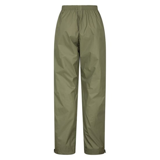 Mountain Warehouse Womens/Ladies Pakka Waterproof Over Trousers (Khaki) - Image 2
