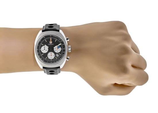 Tissot Heritage 1973 Men's Black Watch T1244271605100 - Image 6