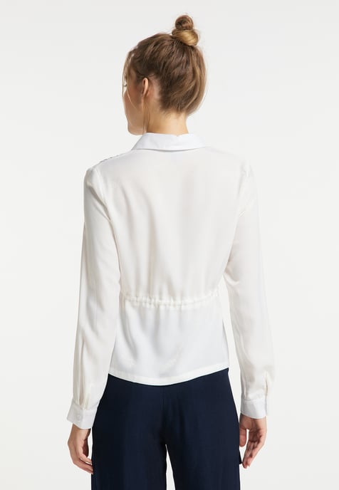 Dreimaster Blouse women white - Image 4