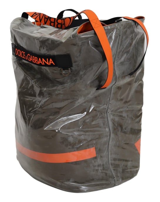 Bolso de Tela Verde Grande para Hombre en Algodón de Dolce & Gabbana - Image 2