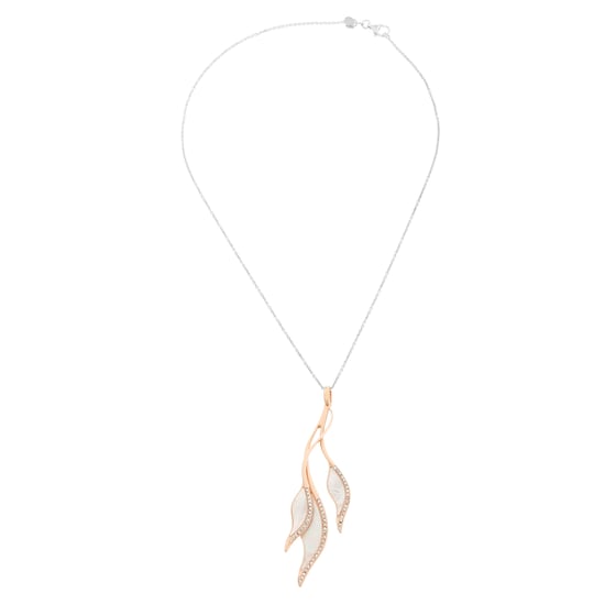 Orphelia 'Mariza' Women's 925 Sterling Silver Chain with Pendant - Silver/Rose ZK-7171/RG - Image 3