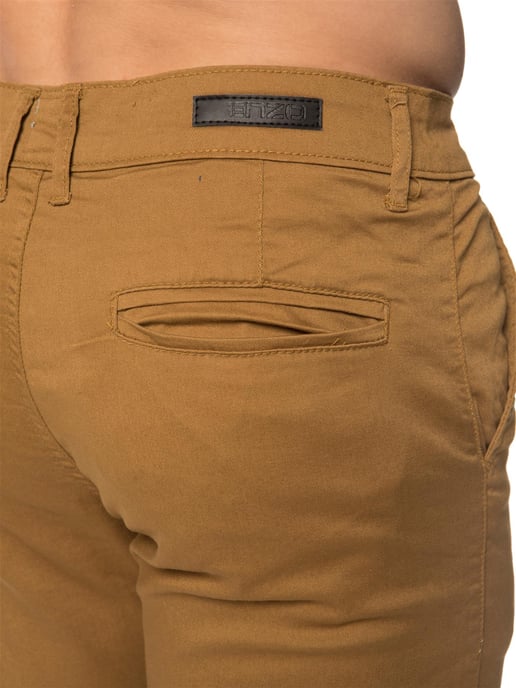 Enzo | Pantalones Cortos Chinos Ajustados para Hombre con Elástico - Image 4