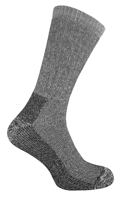pack de 2 calcetines térmicos de lana transpirables y acolchados para el talón y la punta - Image 1