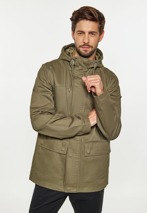 Dreimaster Anorak Men Military olive - Image 3