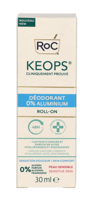RoC Keops Deo Roll-On - Sensitive Skin 30 ml - Image 2