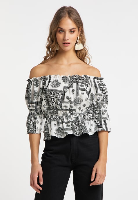 IZIA carmen blouse gaya