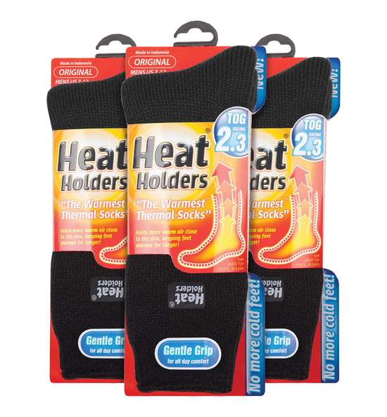 HEAT HOLDERS - 3 Pack Multipack Mens Insulated Thermal Socks for Winter - Image 2