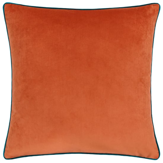 Funda de Cojín de Terciopelo Con Tiras Meridian de Paoletti - Image 1