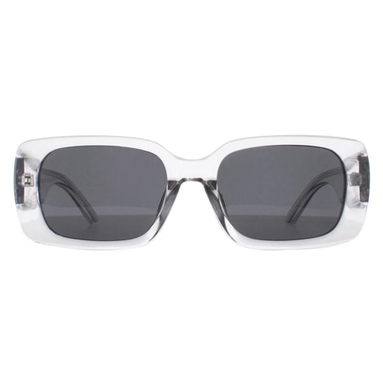Montana Rectangle Unisex Shiny Clear Grey Smoke Polarized MP76