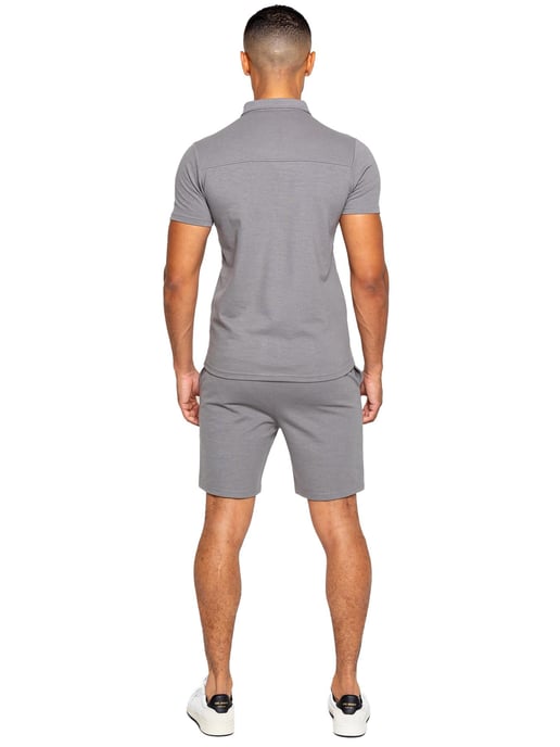 Conjunto de chándal Enzo Polo para hombre - Gris - Image 3