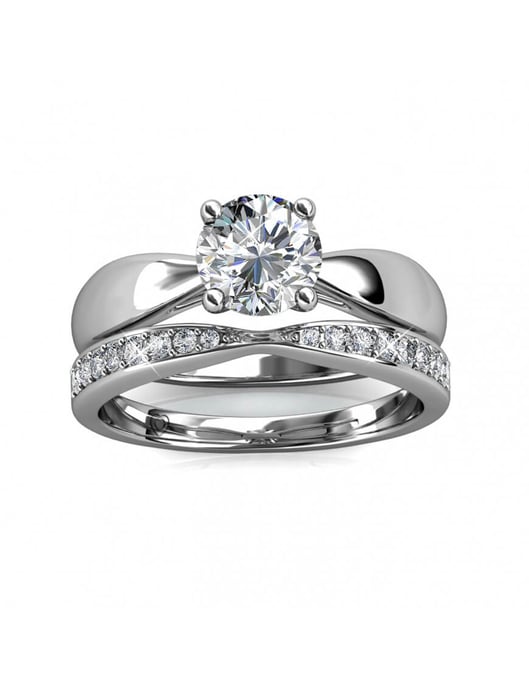 Anillo Prestige - Plata y Cristal - Image 3