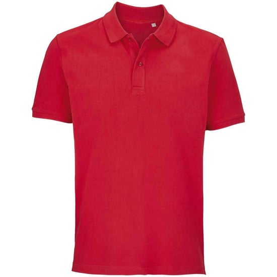 SOLS Unisex Adult Pegase Polo Shirt (Bright Red) - Image 1