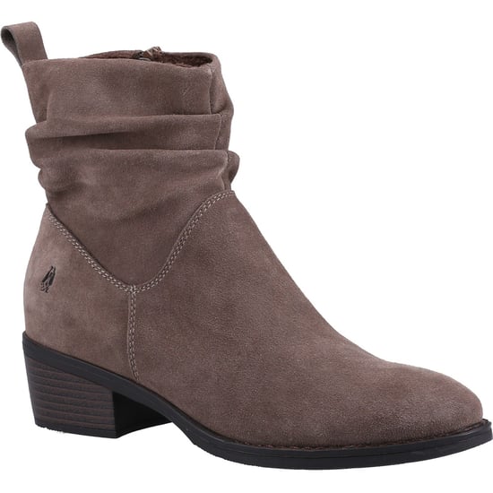 Hush Puppies Iris Suede Women's Taupe Boots - Image 1