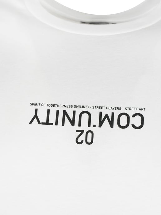 Les Hommes T-shirt Community del hombre negro, Blanco - Image 6