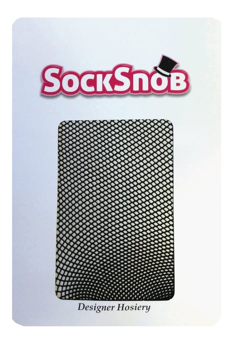 Sock Snob - Mallas de Red Neón - Negras - Image 2