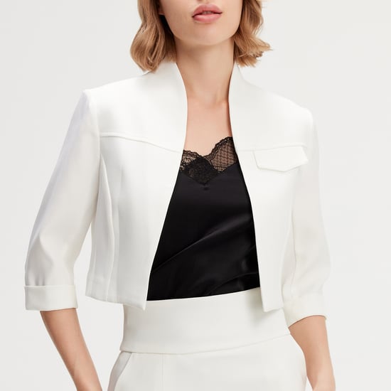 Minimalist crop jacket - Image 1