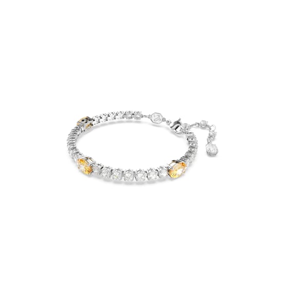 Swarovski 'Matrix' Women's Base Metal Bracelet - Silver 5666425 - Image 2
