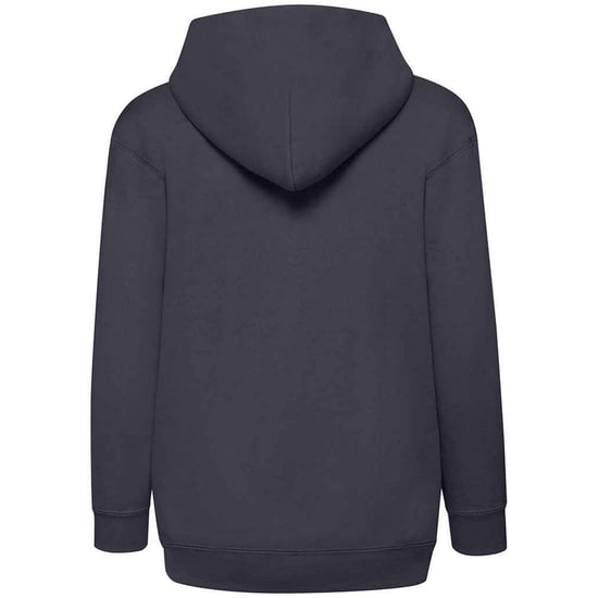 Fruit Of The Loom Childrens/Kids Hooded Sweatshirt (Deep Navy) - Image 2