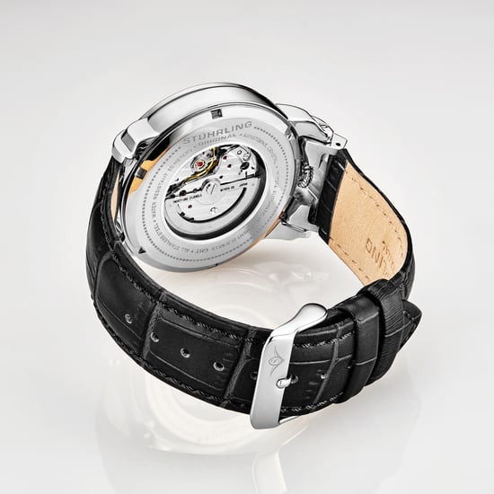 Silver and Blue Automatic 44mm Skeleton - Image 3