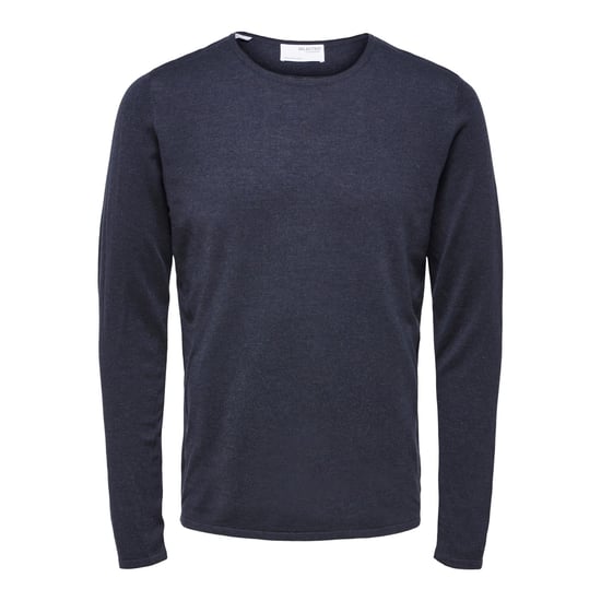 Selected Sweaters Rocks Cuello redondo Azul zafiro oscuro - Image 1