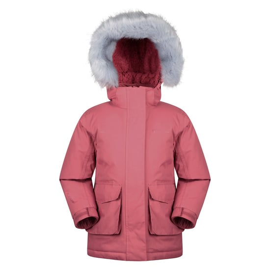 Mountain Warehouse Childrens/Kids Ranger Logo Water Resistant Jacket (Pink) - Image 1