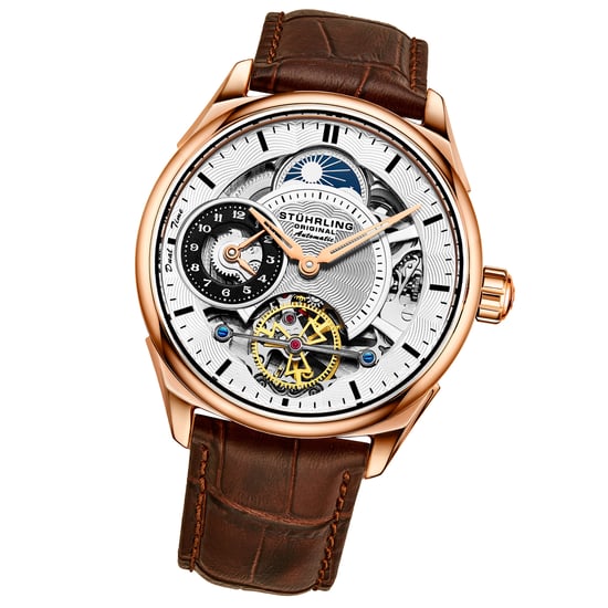 Brown Presidia Automatic 42mm Skeleton - Image 2