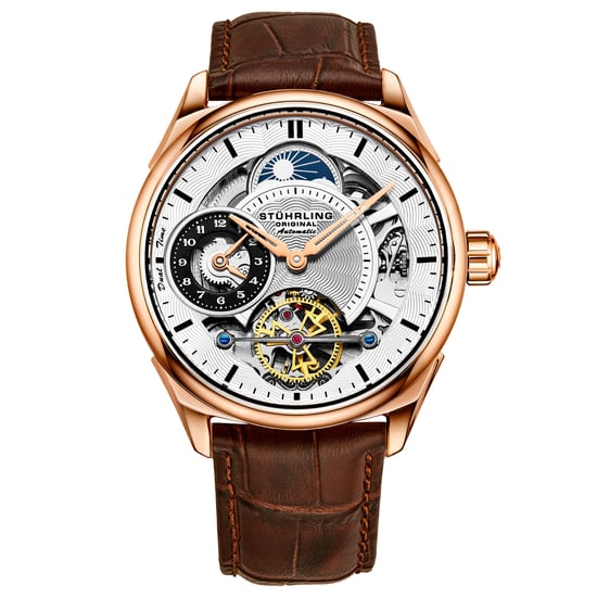 Brown Presidia Automatic 42mm Skeleton - Image 1