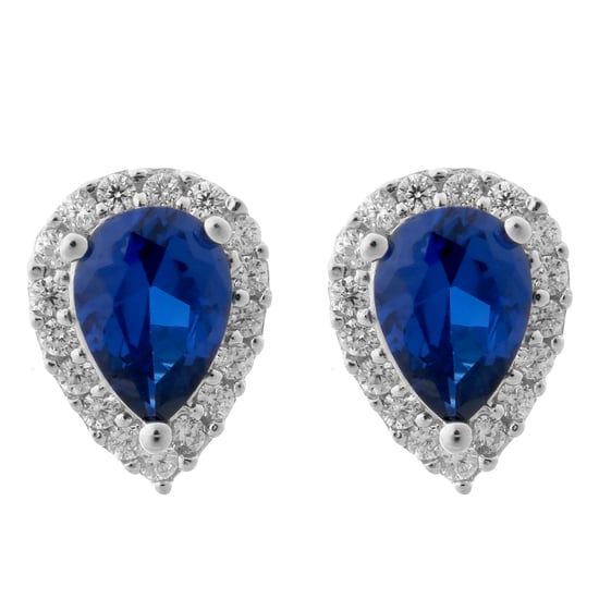 Orphelia 'Enora' Women's 925 Sterling Silver Stud Earrings - Silver ZO-7226/SA - Image 1