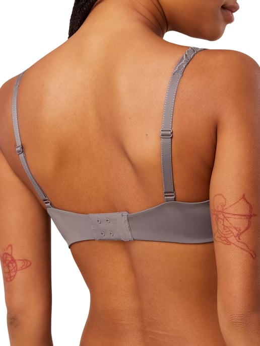 Body Make-Up Illusion Lace Padded Balcony Bra