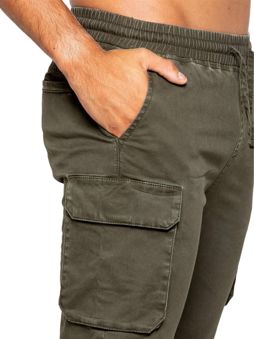 Chándal Enzo Cargo para Hombre - Caqui - Image 5