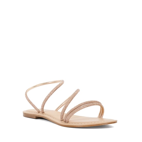 Dune Ladies Lessia - Diamante Embellished Flat Sandals - Image 4