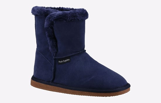 Hush Puppies Ashleigh MEMORY FOAM Slipper Boot Womens - Image 2