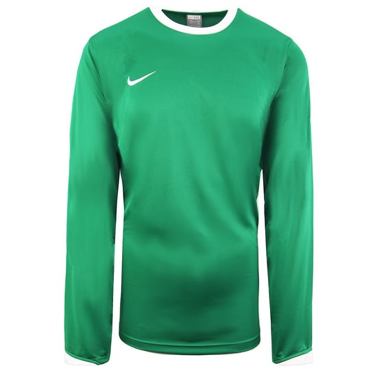Nike Long Sleeve Crew Neck Green White Mens Football Top 119818 302
