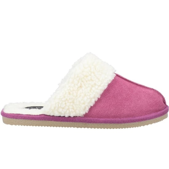 Hush Puppies Womens/Ladies Arianna Suede Slippers (Pink) - Image 3
