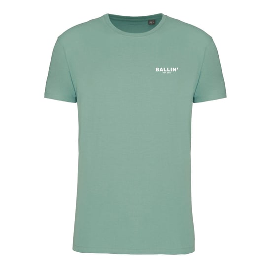 Ballin Est. 2013 Tee SS Backprint World Shirt Verde - Image 1